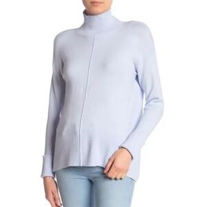 French Connection Baby Soft High Neck Seam Sweater Pullover Size Medium